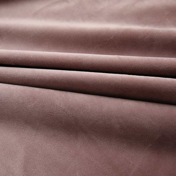 Verdunkelungsvorhänge Haken 2 Stk. Samt Antik-Rosa 140x175cm