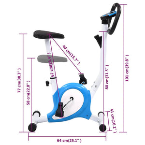 Heimtrainer Exercise Bike Blau