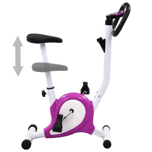 Ergometer Heimtrainer Lila