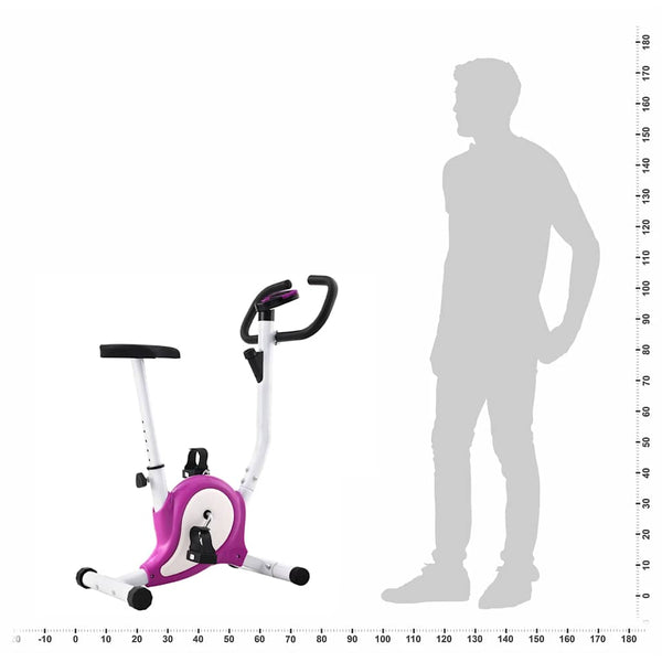 Ergometer Heimtrainer Lila