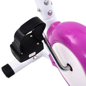 Ergometer Heimtrainer Lila