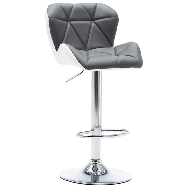 Barhocker 2 pcs Grau 44 x 48 x 105,5 cm Kunstleder