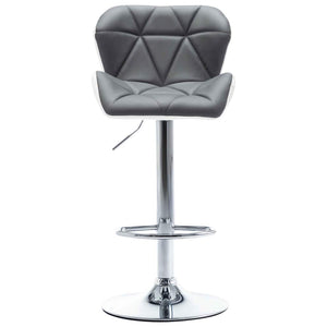 Barhocker 2 pcs Grau 44 x 48 x 105,5 cm Kunstleder
