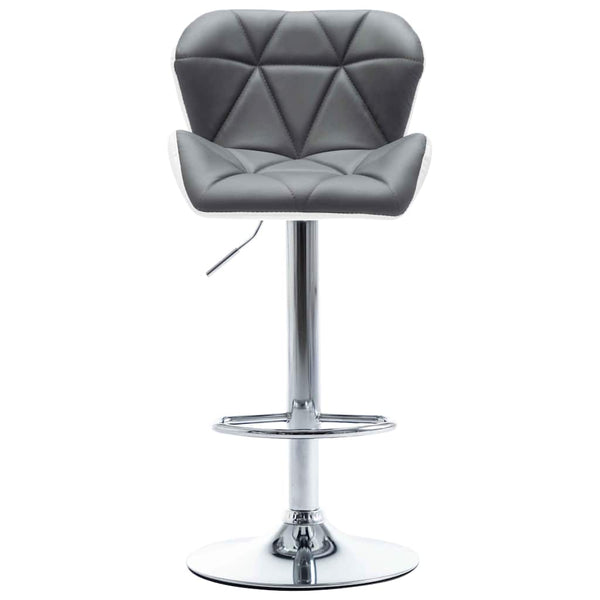 Barhocker 2 pcs Grau 44 x 48 x 105,5 cm Kunstleder