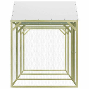 Hühnerkäfig 4,5x1,5x2 m Imprägniertes Kiefernholz