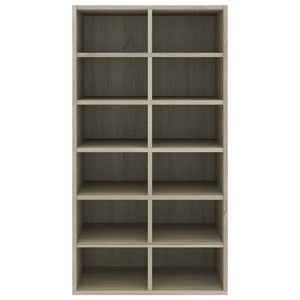 Schuhregal Sonoma Eiche 54x34x100,5 cm