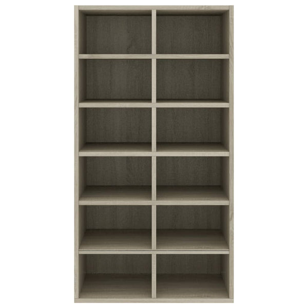 Schuhregal Sonoma Eiche 54x34x100,5 cm