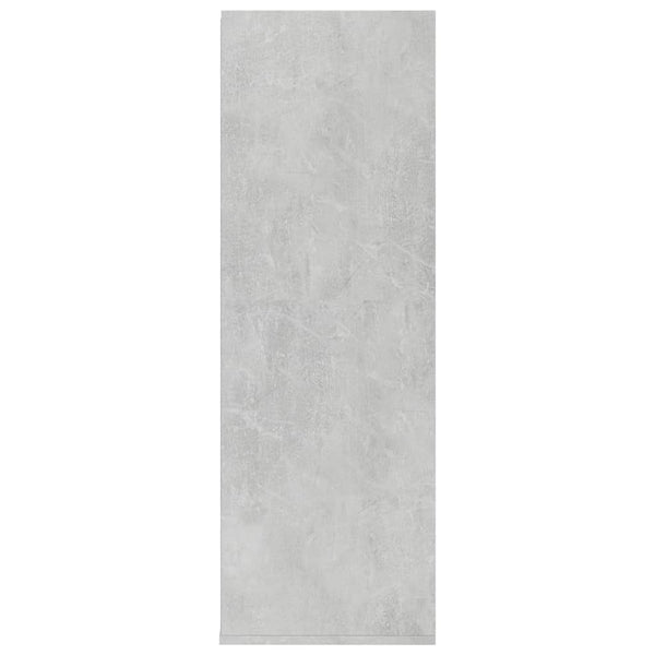 Betongraues Schuhregal, 12 Fächer