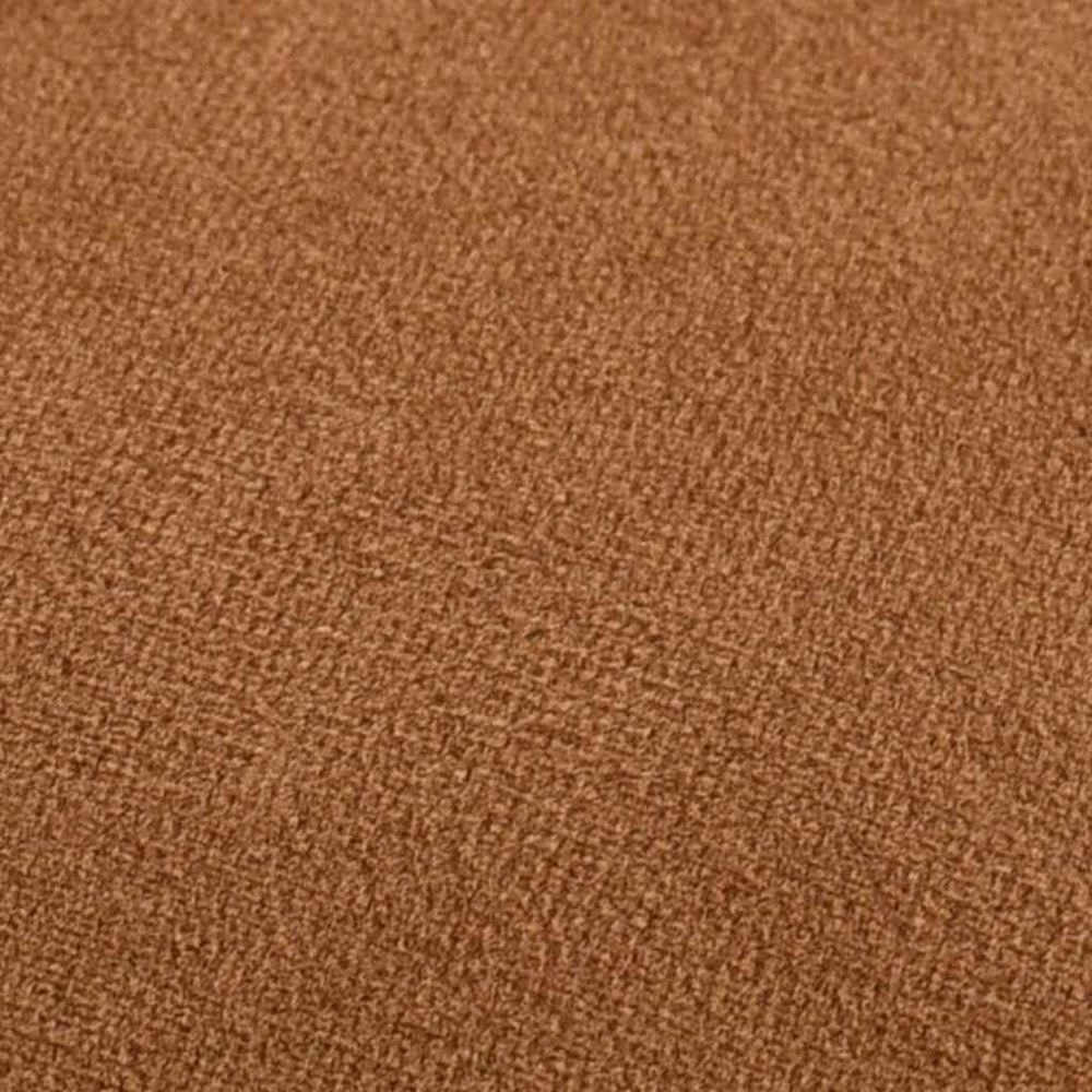 Hocker Braun und Golden Samt 28 x 36 cm