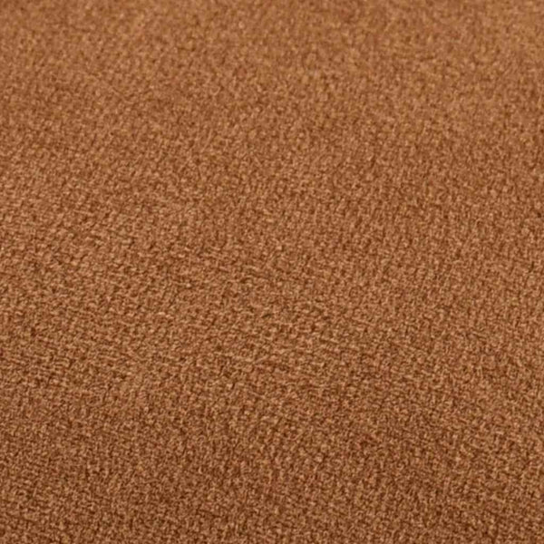 Hocker Braun und Golden Samt 28 x 36 cm