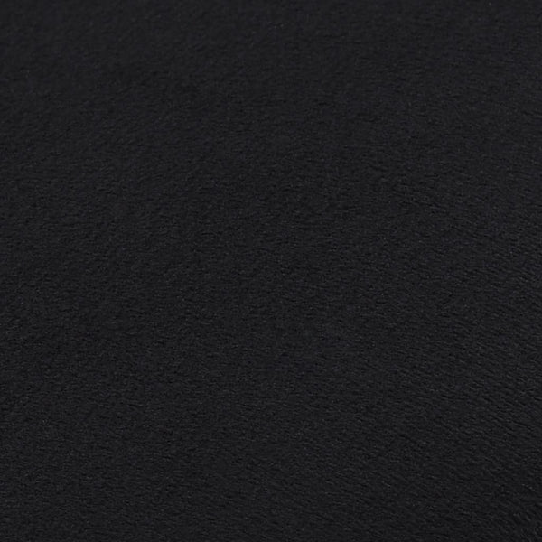 Hocker Schwarz und Golden Samt 28 x 36 cm