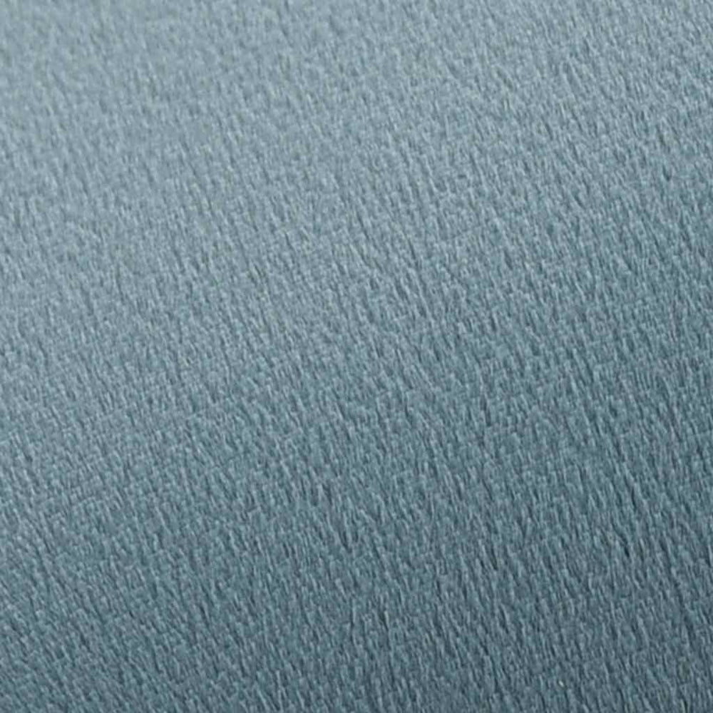 Hocker Hellblau und Golden Samt 28 x 36 cm