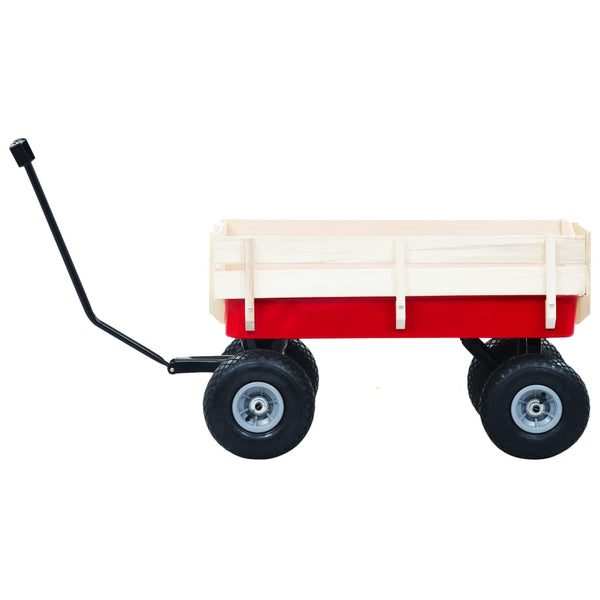 Handwagen 150 kg Rot