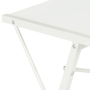Schreibtisch mit Regal Weiß 116×50×93 cm