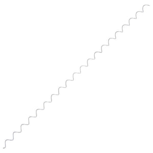 Gabionen-Spiralen 24 Stk. Verzinkter Stahl 100 cm
