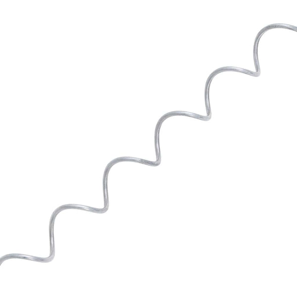 Gabionen-Spiralen 24 Stk. Verzinkter Stahl 100 cm