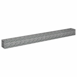 Gabionen-Hochbeet Verzinkter Stahl 360×30×30 cm