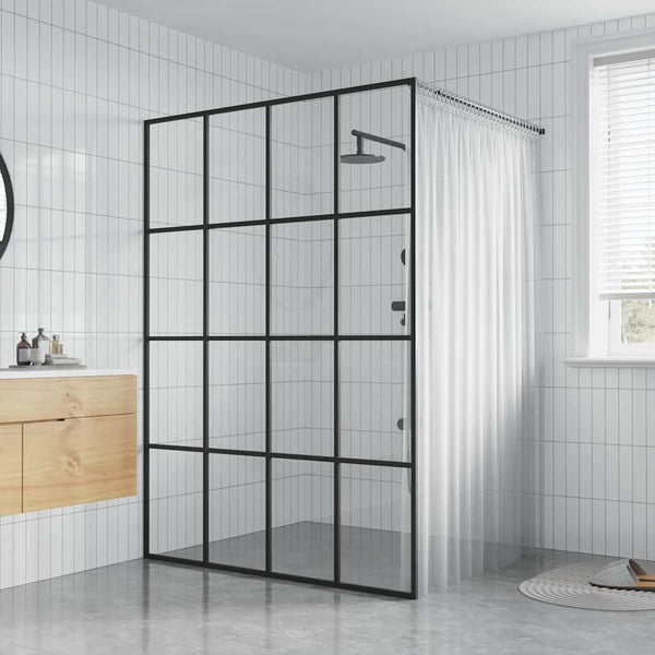 Duschwand für Walk-in Dusche Klares Sicherheitsglas 140x195 cm