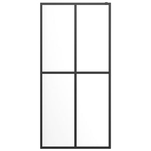 vidaXL Paroi de douche fixe Verre de sécurité transparent 90x195 cm