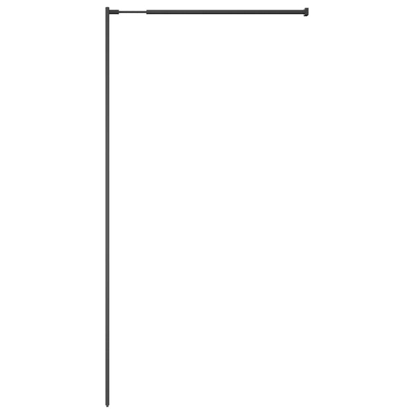 vidaXL Paroi de douche fixe Verre de sécurité transparent 90x195 cm