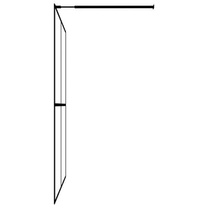 Duschwand für Walk-in Dusche Mattes Sicherheitsglas 100x195 cm