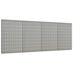 Werkzeugwand 4 Stk. 40×58 cm Stahl