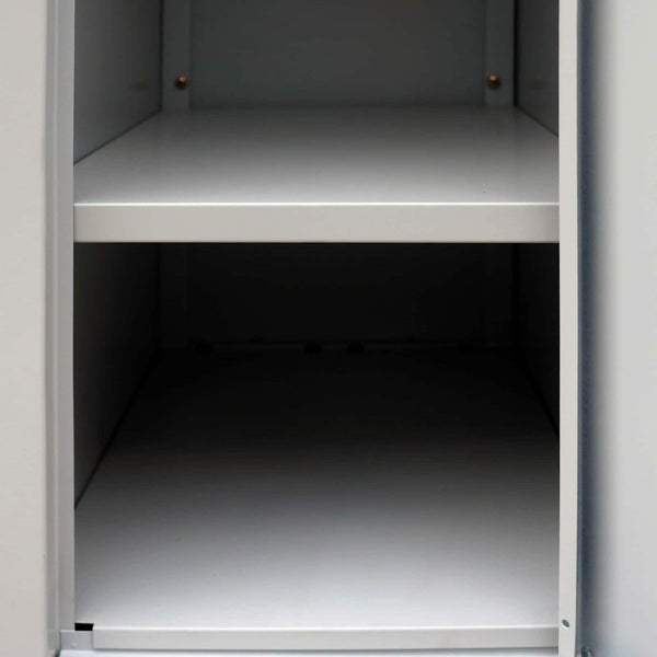 Schließfachschrank Grau 45 x 90 x 180 cm