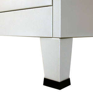 Schließfachschrank Grau 45 x 90 x 180 cm