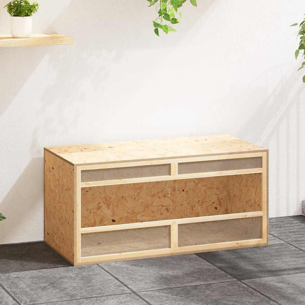 Terrarium Holzwerkstoff 100x47x47 cm