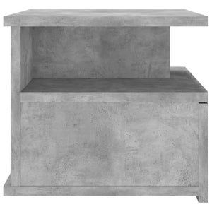 Hängender Nachttisch Betongrau 40 cm
