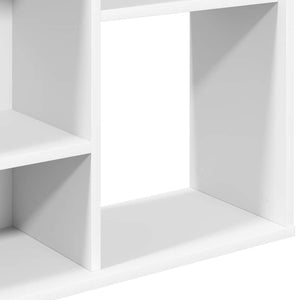 Weißes Raumteiler-Bücherregal 100x24x140 cm