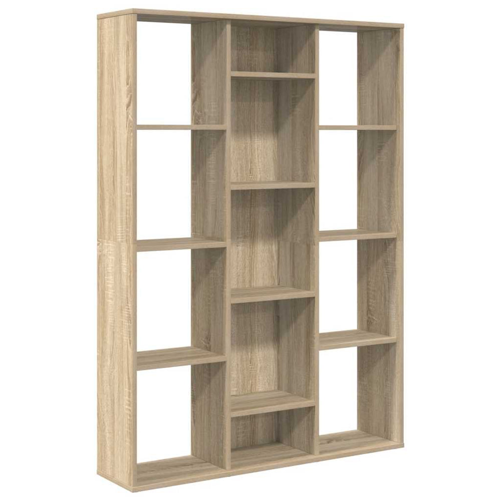 Sonoma Eiche Raumteiler Bücherregal 100x140 cm