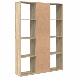 Sonoma Eiche Raumteiler Bücherregal 100x140 cm