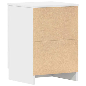 Nachttische Weiß 2er Set Holz