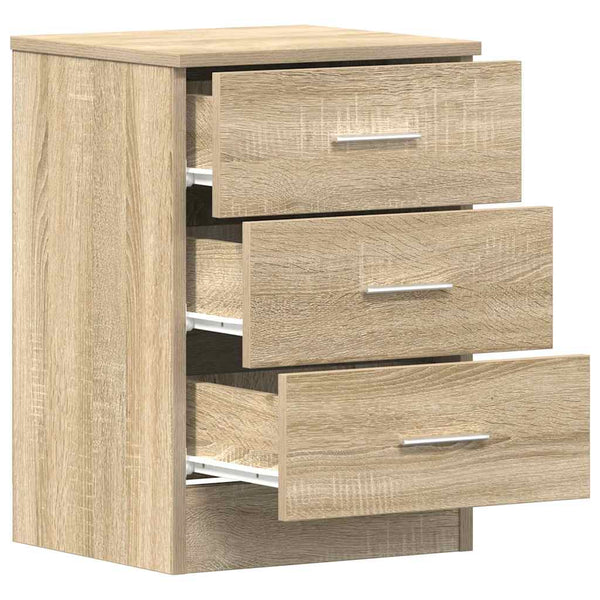 Nachttische Sonoma-Eiche, 2er-Set