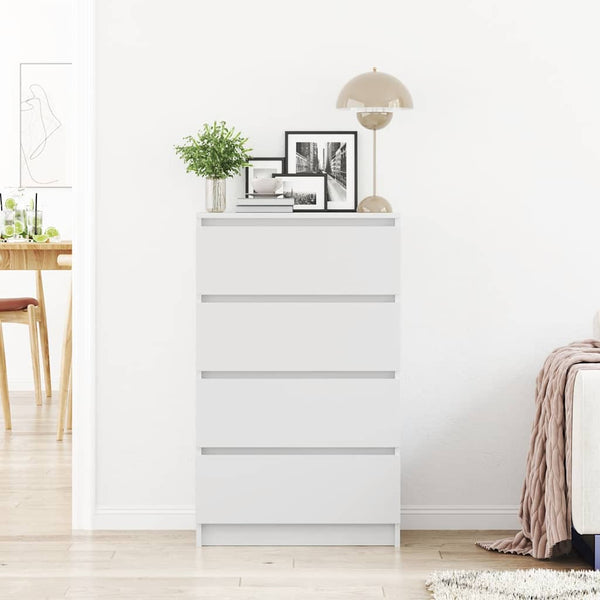 Weißes Sideboard 60 cm Holzwerkstoff