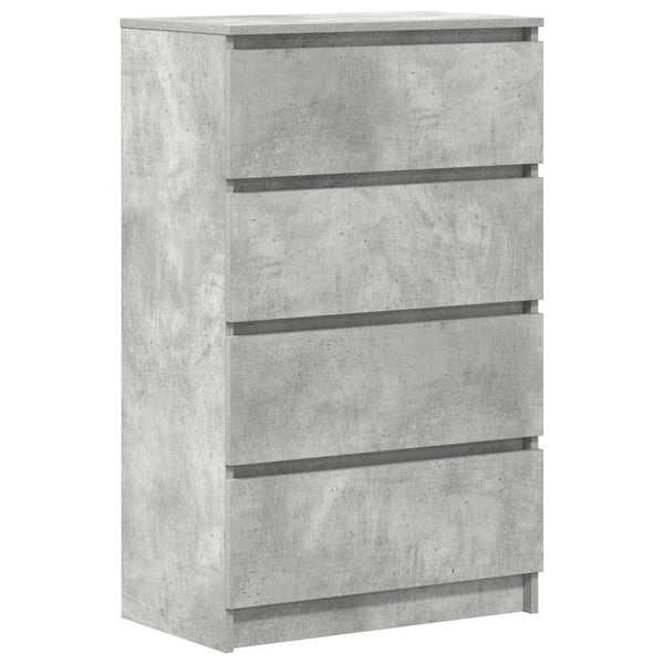 Betongraues Sideboard 60 cm