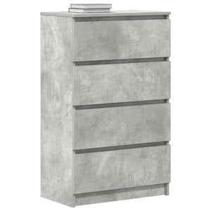 Betongraues Sideboard 60 cm
