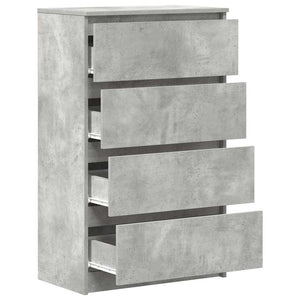 Betongraues Sideboard 60 cm