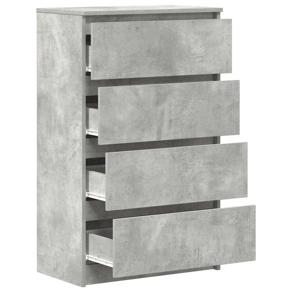 Betongraues Sideboard 60 cm