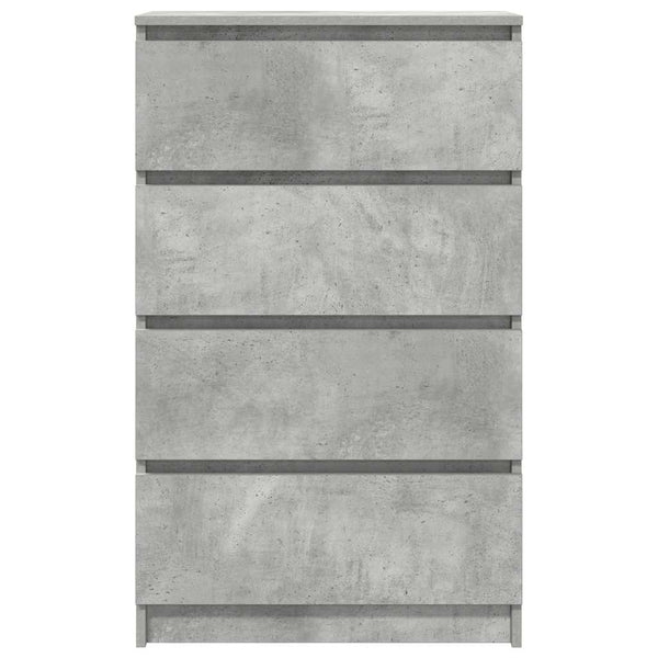 Betongraues Sideboard 60 cm