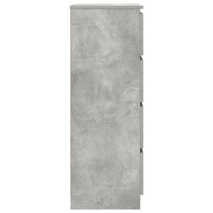 Betongraues Sideboard 60 cm