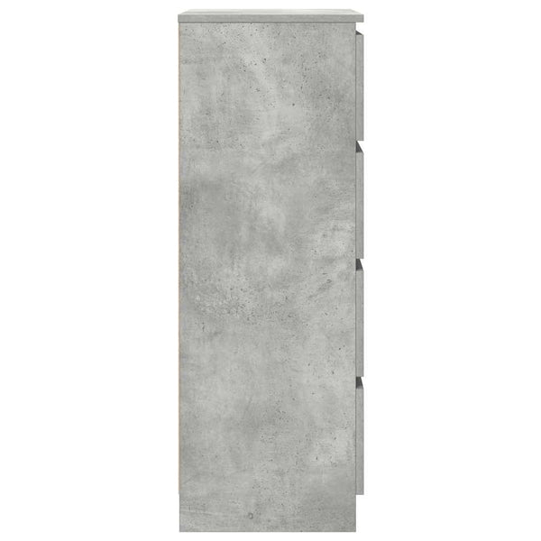 Betongraues Sideboard 60 cm