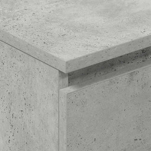 Betongraues Sideboard 60 cm