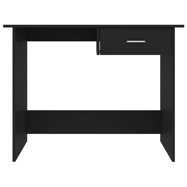 Schwarzer Schreibtisch 100x50 cm