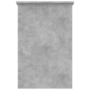Betongrauer Schreibtisch 100x50 cm