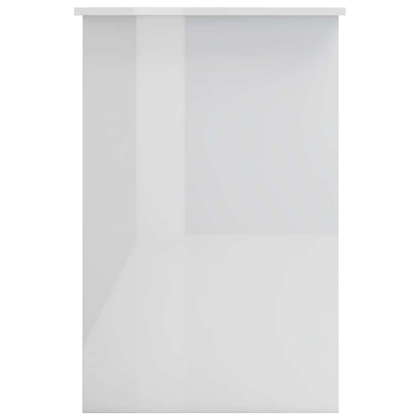 Hochglanz Weiß Schreibtisch 100x50 cm