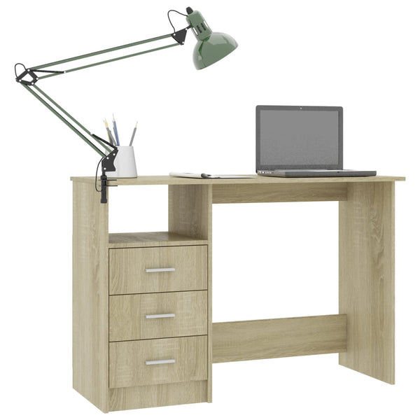 Schreibtisch Sonoma-Eiche 110x50 cm