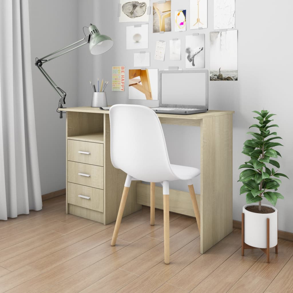 Schreibtisch Sonoma-Eiche 110x50 cm