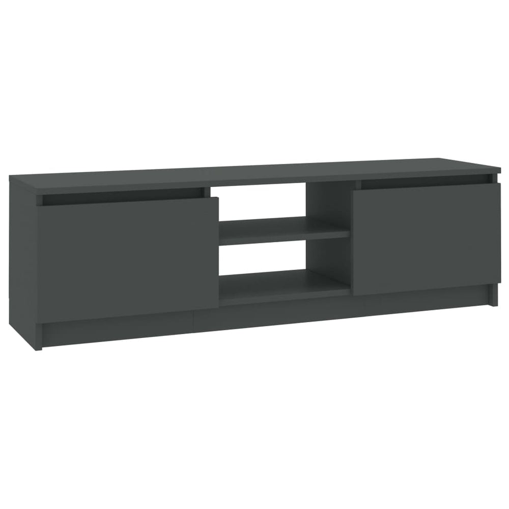 Grauer TV-Schrank, 120 cm